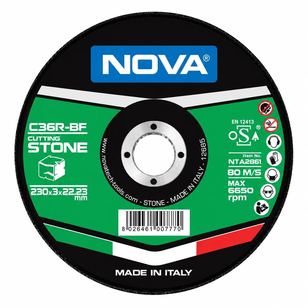 Ronix 2861 230mm Stone Cutting Disc
