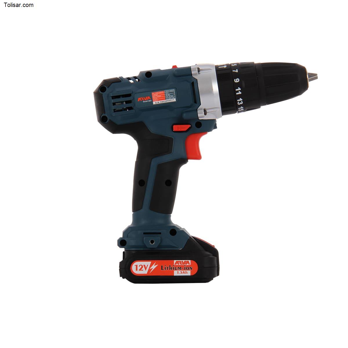 پیچ گوشتی شارژی آروا مدل 5802