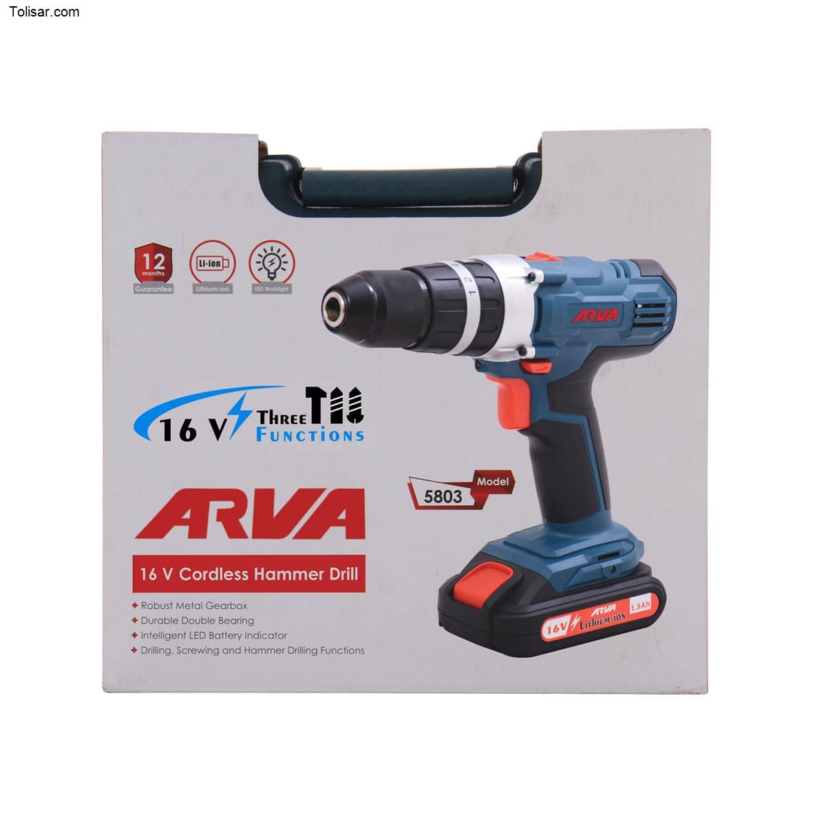 دریل شارژی اروا 5803