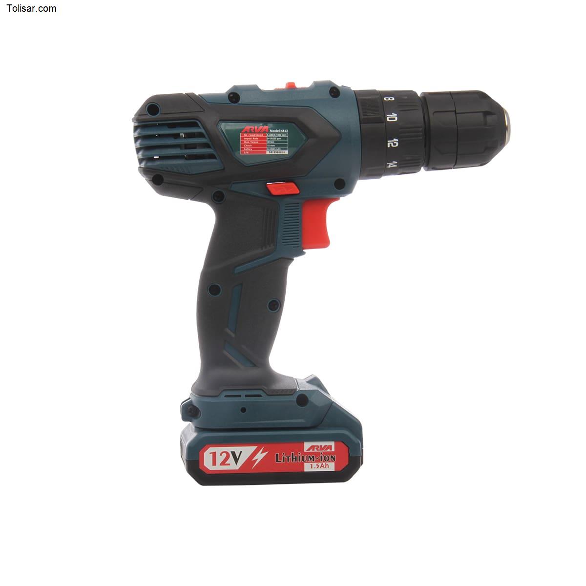 دریل شارژی آروا مدل 5812