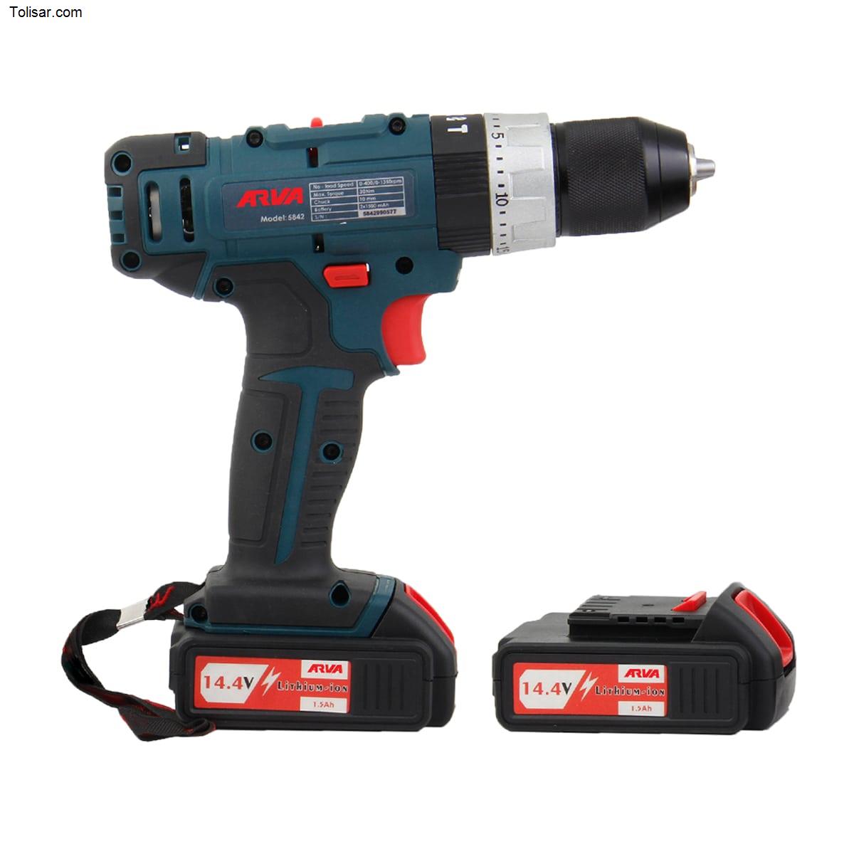 دریل شارژی آروا مدل 5842