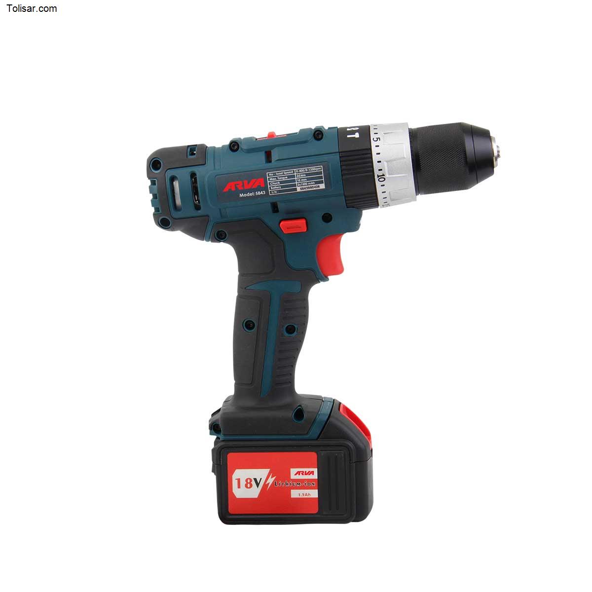 دریل شارژی اروا 5843