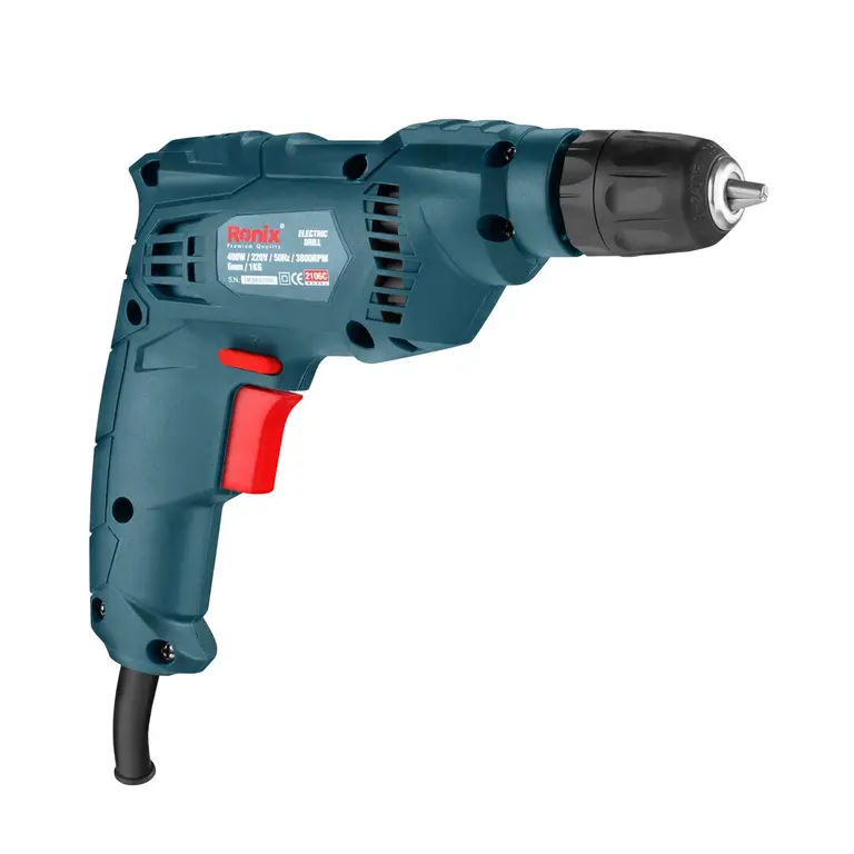 electric drill 6mm automatic 400w 2106c