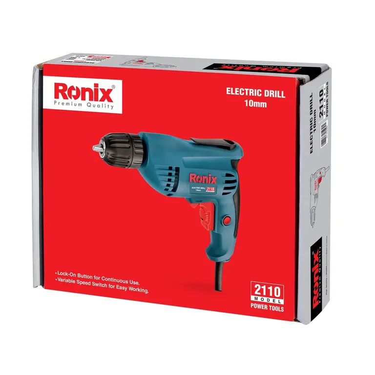 دریل برقی 10 میلی متری 400 وات رونیکس مدل 2110