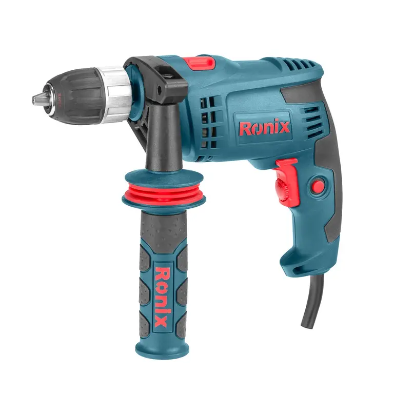 دریل 13 میلی متری چکشی اتوماتیک 710 وات رونیکس مدل 2271K