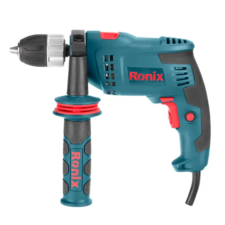 دریل 13 میلی متری چکشی اتوماتیک 710 وات رونیکس مدل 2271K