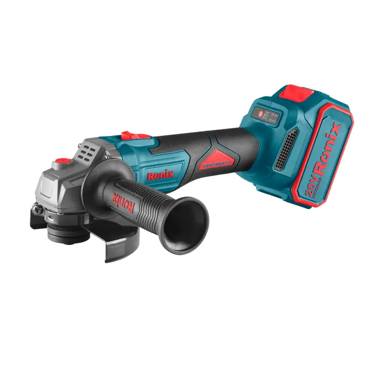 مینی فرز شارژی براش لس 20 ولت 125 میلی متر رونیکس 8680