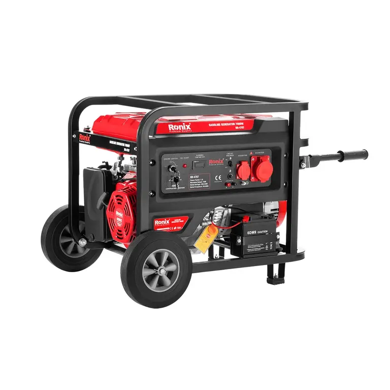 ژنراتور بنزینی 7 کیلو وات رونیکس مدل : RH-4707