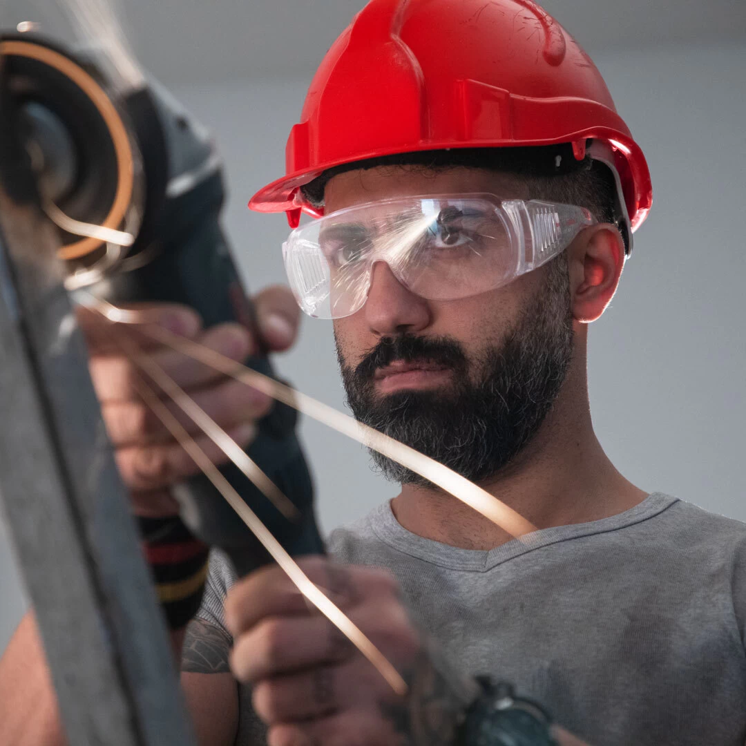عینک ایمنی سنگ‌زنی رونیکس مدل 9021