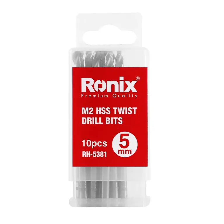 مته فولادی M2 سایز ۵ میلی متر رونیکس مدل RH-5381