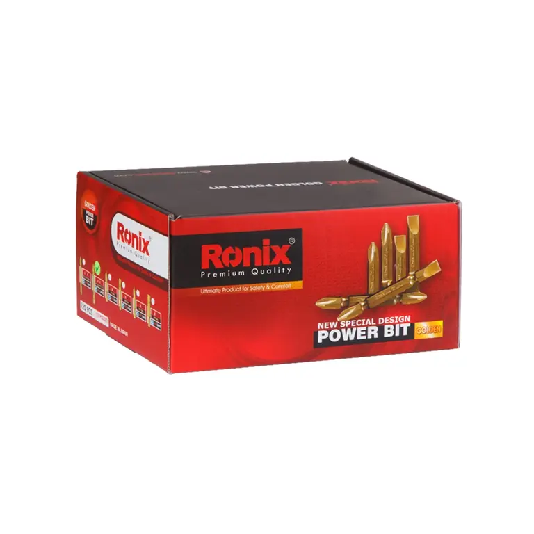 سری پیچ گوشتی یکسر چهارسو یکسر دوسو 65 میلی متر رونیکس مدل 5